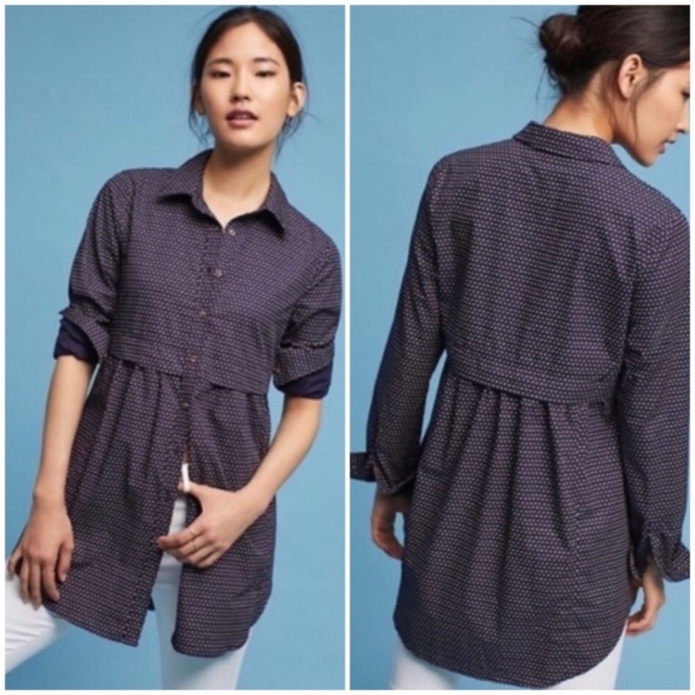 Anthropologie | Maeve Button Down